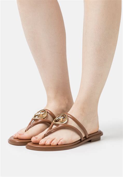 michael kors hampton flat sandal|michael kors flat sandals sale.